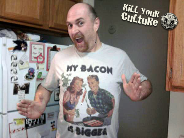 bacon-adam Adam Poch Bacon T-Shirt