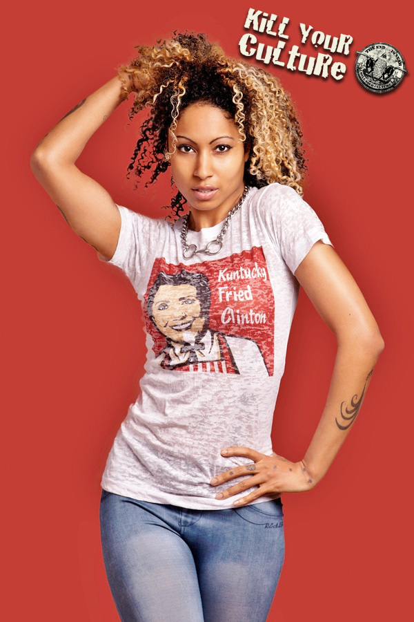 tiff-truth Tiffini Truth wears Kill Your Culture